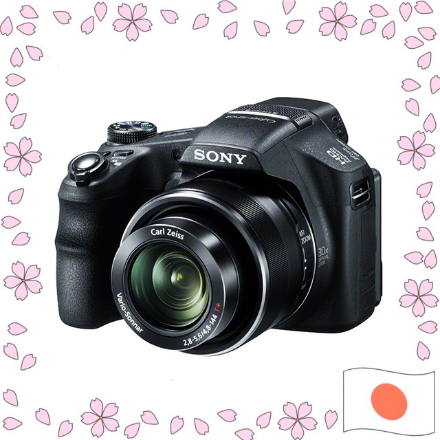 Câmera Digital Sony Cyber-shot DSC-HX200V 18.2MP Zoom Óptico 30x Lente Zeiss GPS Optical SteadyShot Usado【Enviado diretamente do Japão】