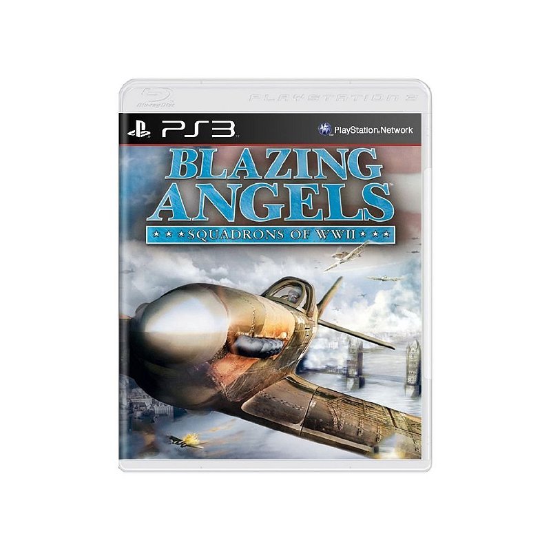 Jogo Blazing Angels Squadrons Of WWII - PS3 - Usado - Original