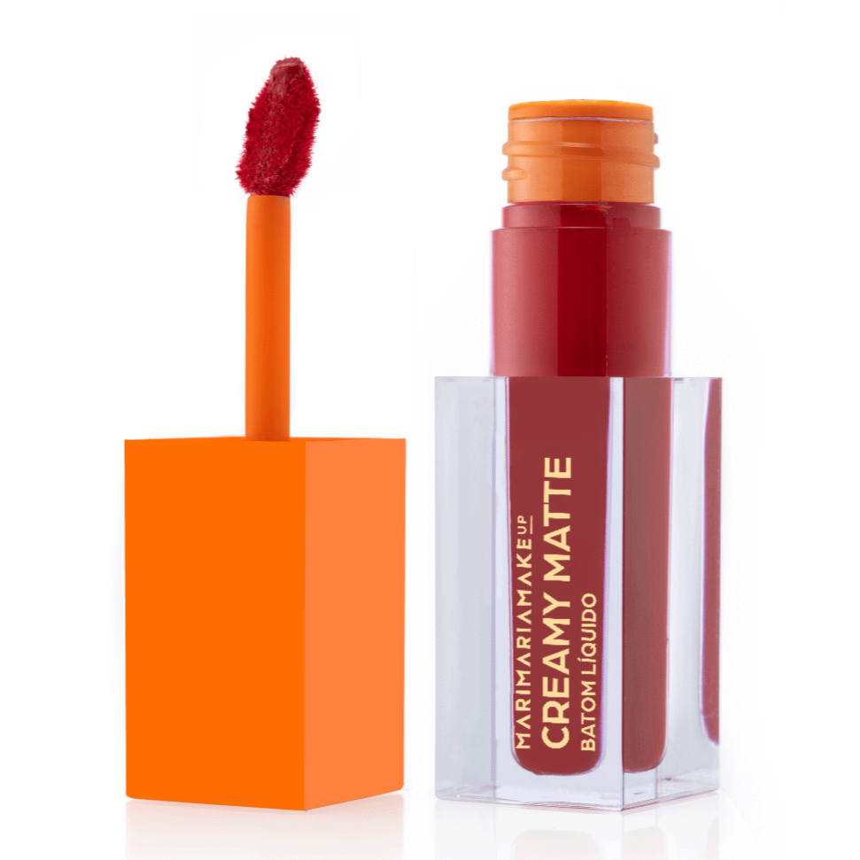 Batom Liquido Creamy Matte - Blazing | Mari Maria Makeup