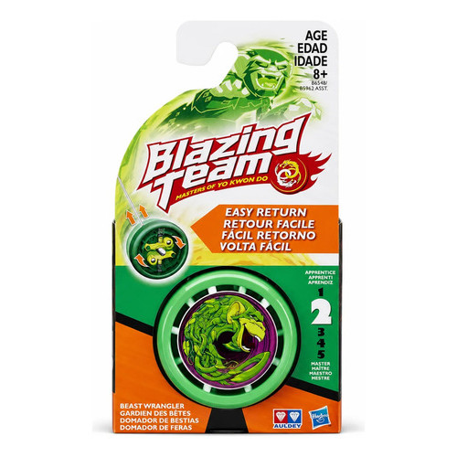 Ioiô Blazing Team Beast Wrangler Original Hasbro Auldey Yoyo Verde