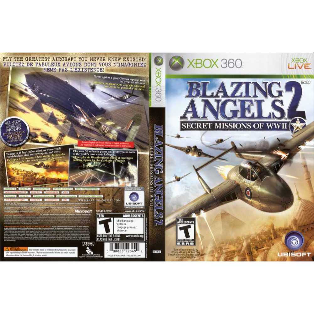 Blazing Angels 2 Secret Missions P/ XBOX360 (LTU/LT/JTAG/RGH)
