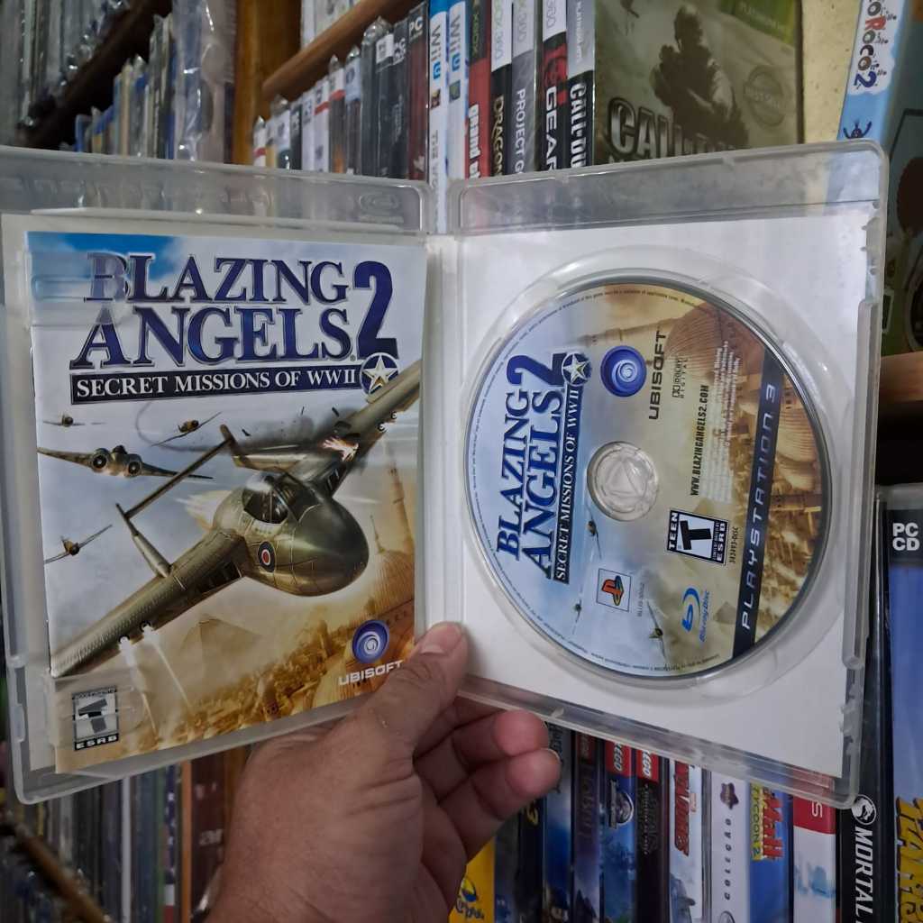 Blazing Angels 2 PS3 Original Midia Fisica Seminovo, Secret Missions WWII