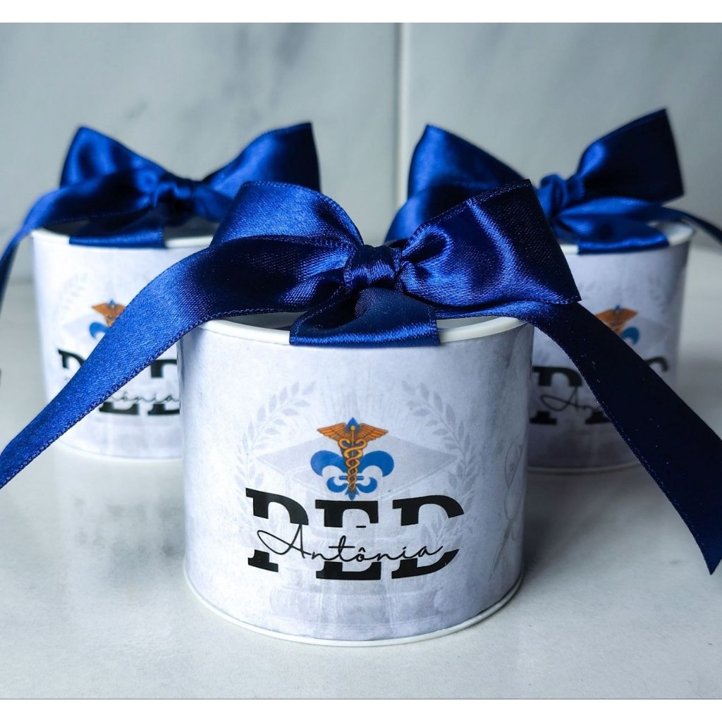 Kit mini tubolatas formatura pedagogia personalizadas 5x6 - lembrancinhas maternidade, aniversário, formandos