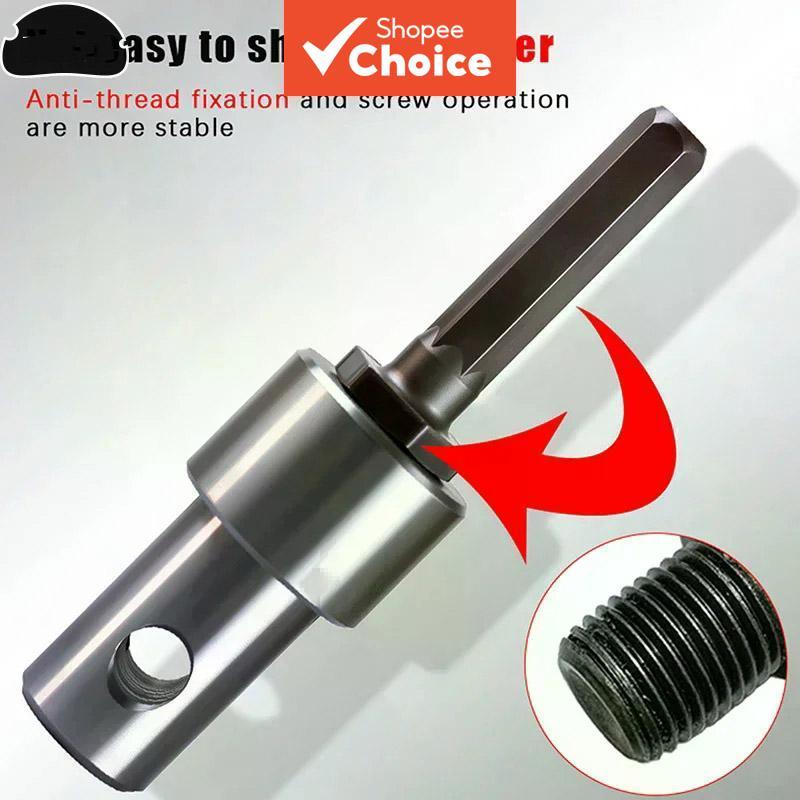 Um Conjunto De Adaptador De Haste Redonda De Martelo Elétrico , Conector De Broca De Aço Cromo Vanádio Para Trabalho De