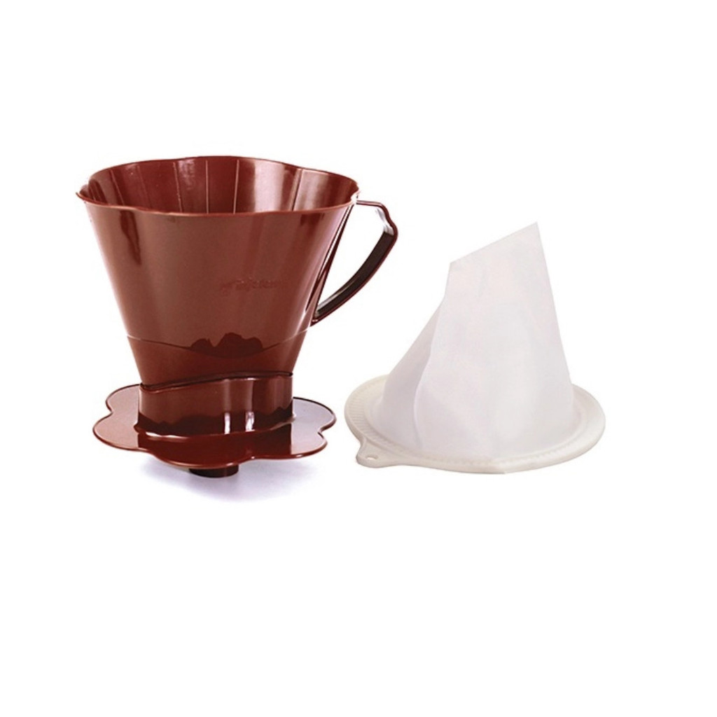 Conjunto Para Café Com Filtro E Suporte Adaptador 13cm