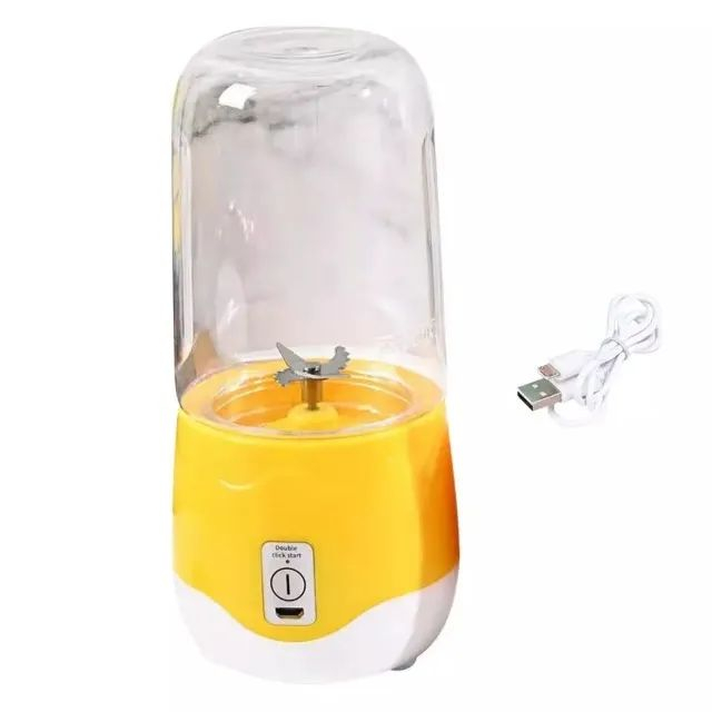 Mini Liquidificador Portátil Shake Juice Cup 4 Lâminas