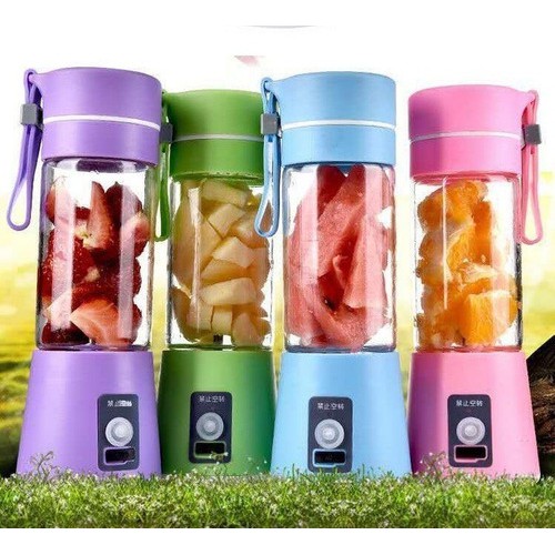 Garrafa Mini liquidificador Juice Cup Portatil shake Academia Usb