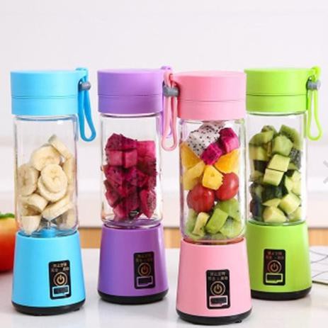 Mini Liquidificador Portátil Shake Juice Cup + Cabo USB