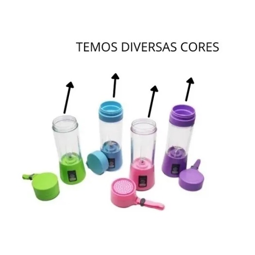 Mini Liquidificador Portátil Shake Take Juice Cup Recarregável