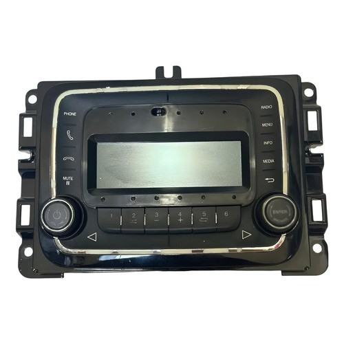 Radio/multimidia Central Original Fiat Toro Jeep Renegade Preto
