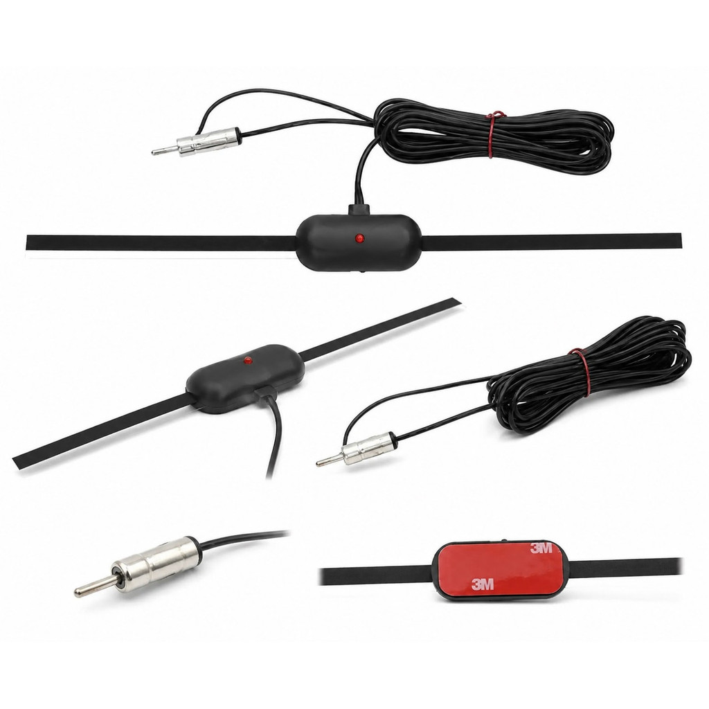 Antena Interna Amplificada Para Rádio AM FM Jeep Grand Cherokee Universal Para-brisa