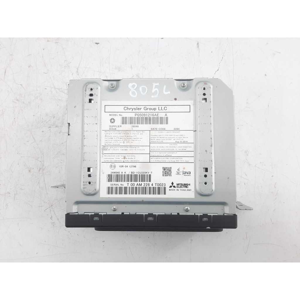 Rádio Cd Player Jeep Grand Cherokee 3.0 2014 2015