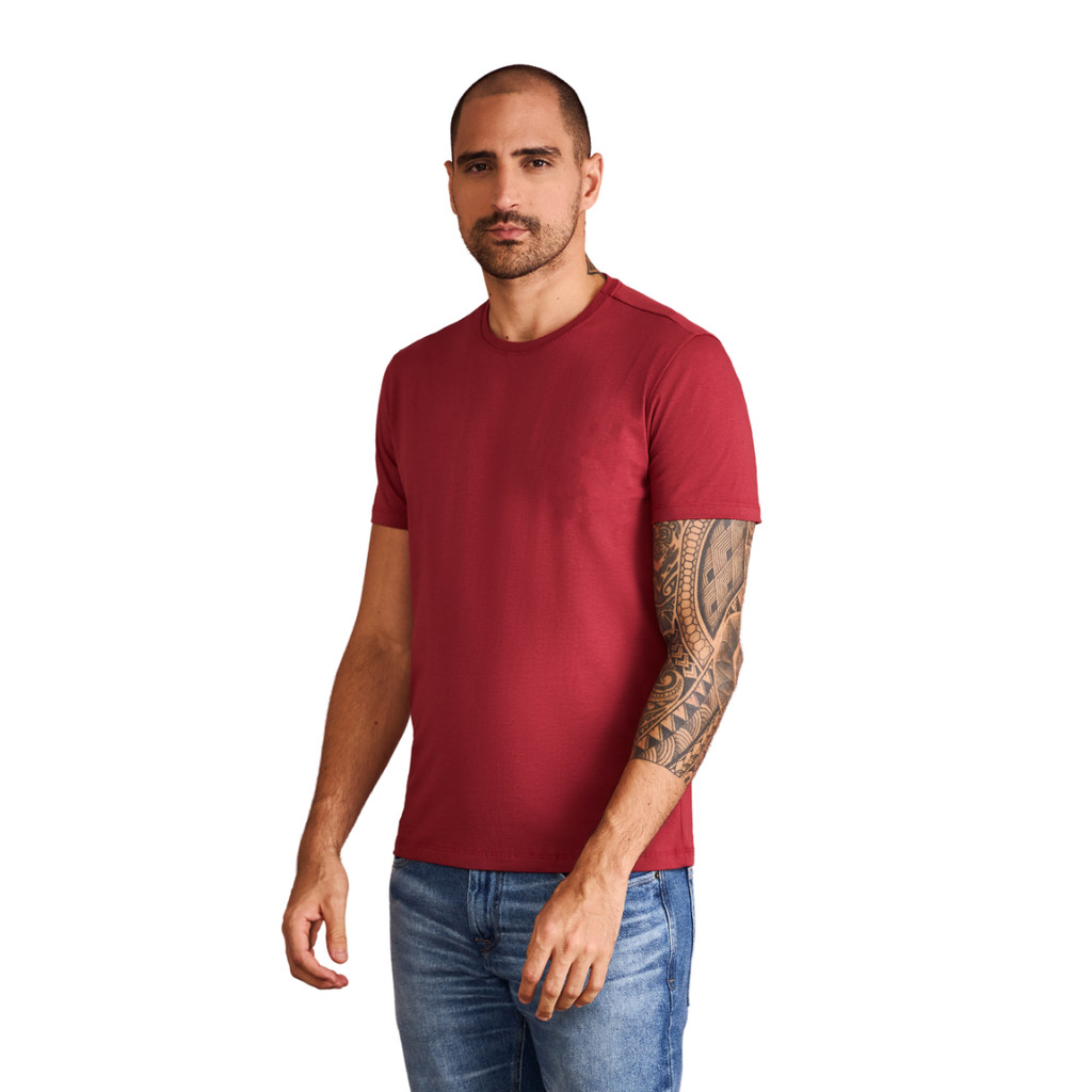 Camiseta de malha 100% Algodão Lisa KB201-C1