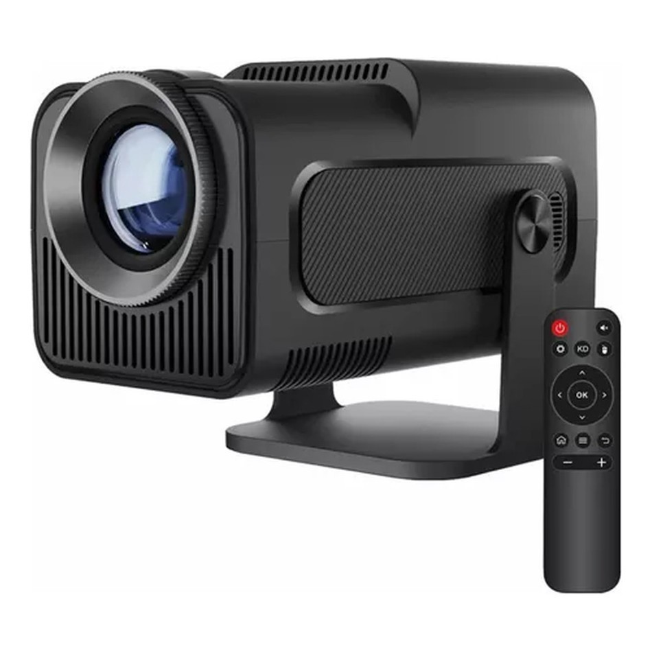 Novo - Projetor Portátil Led Smart 4K Android 11 Conectividade Wifi 5g 80mil Horas Vida Útil Lâmpada