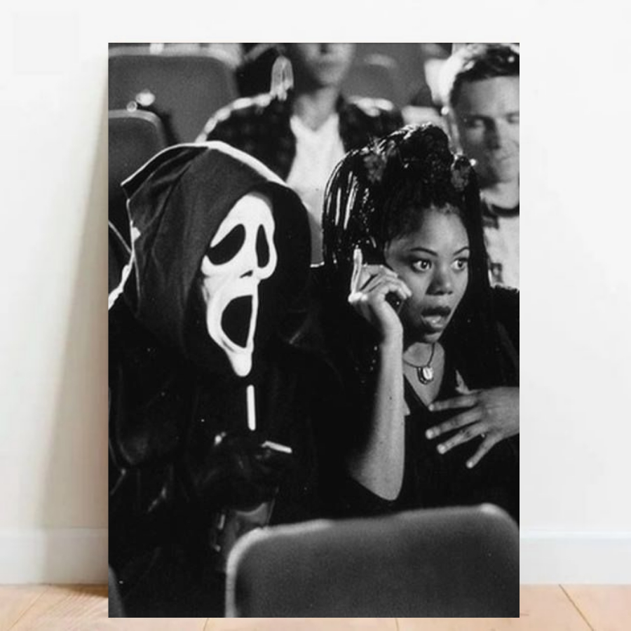 Quadro Placas Decorativas Poster geek todo mundo em Panico Scream Terror  filmes e séries 012