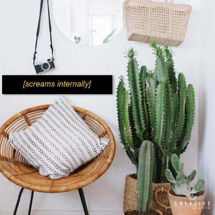 Frase de Parede screams internally Decoração 3mm Preto Casa Sala Quarto Cabeceira MDF 3mm