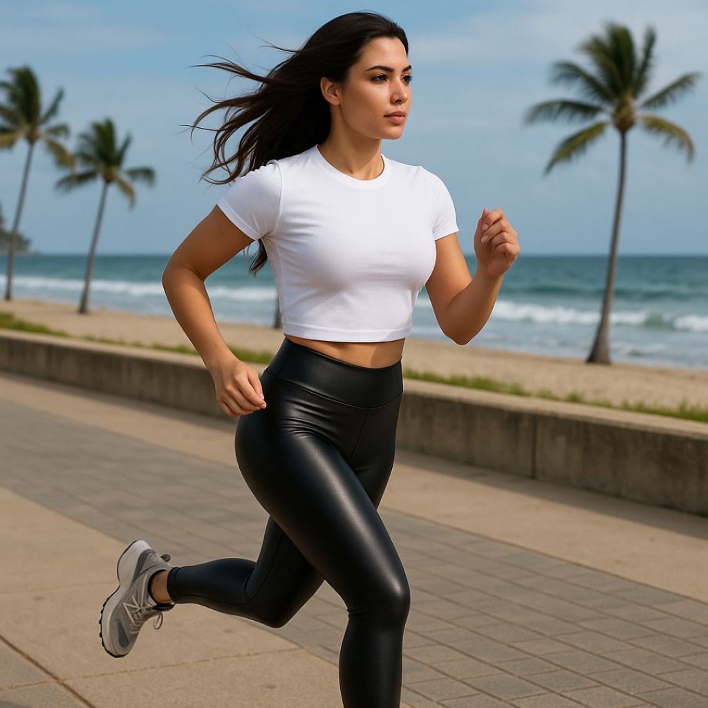 Calça Feminina Estilo Legguing Cirrê Montaria Disco Fitness Treino Cintura Alta Moda Gringa Estilosa Casual
