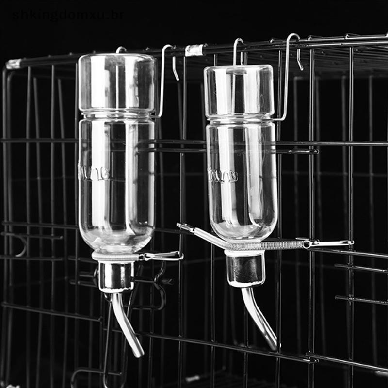 shk Pet Dog Cat Drinking Kit Pendurado Cabeça De Garrafa De Água Para Hamster Gato Coelho br