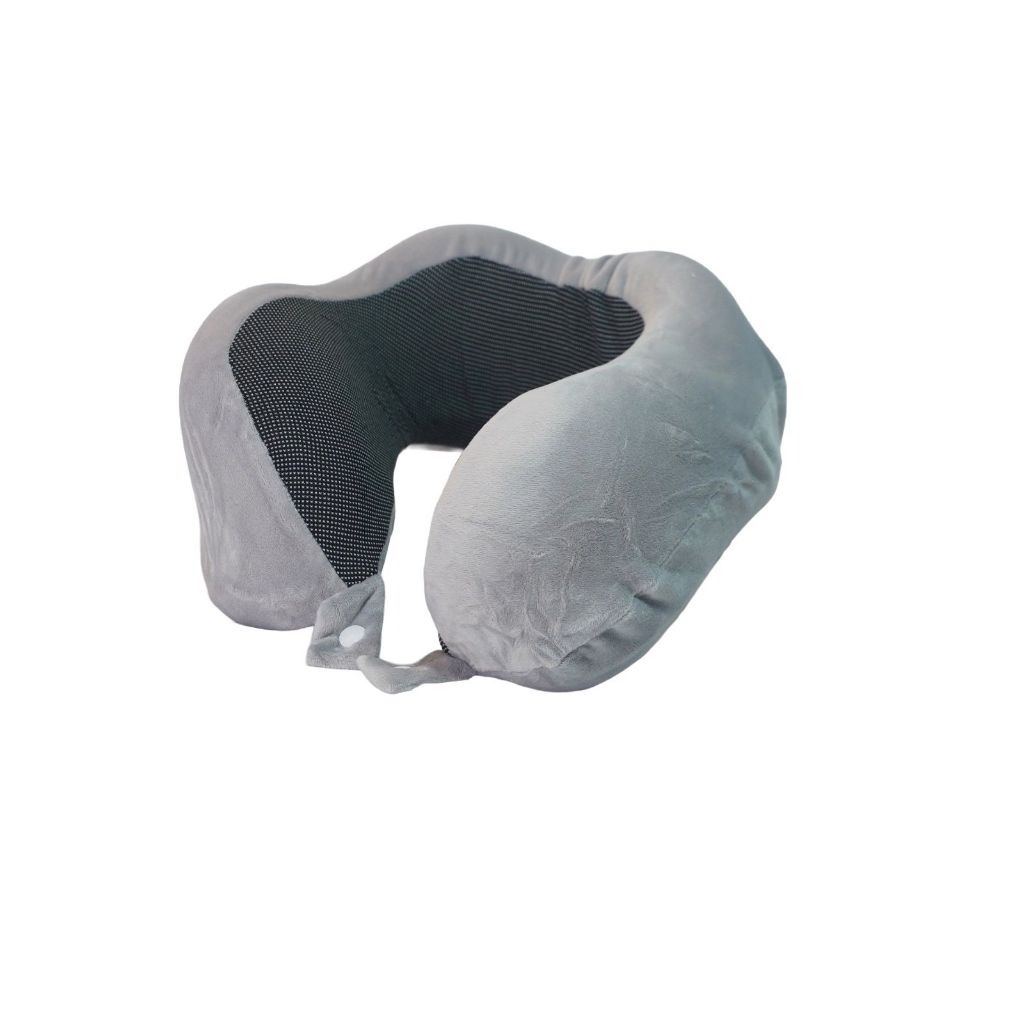 TRAVESSEIRO DE PESCOÇO MEMORY FOAM 023 - CINZA