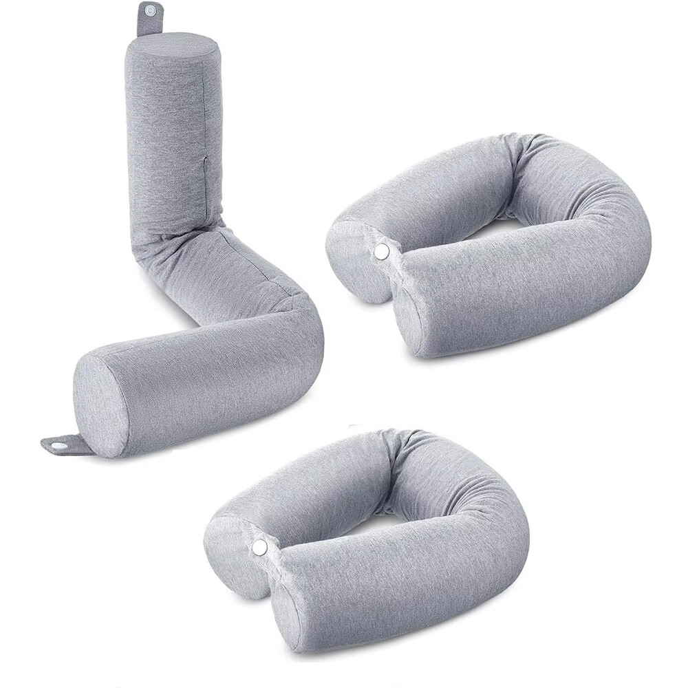 Yangchen Memory Foam Travel Pillow Almofada De Apoio Para Pescoço Com Armazenamento Bolsa Dormir , Viagens , Escritório