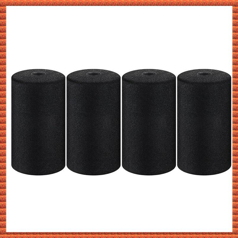 (Zac) Rolos De Almofada De Pé De Espuma De Substituição 4 Peças Para Máquinas De Exercício Home Gyms Buffer Tube Covers