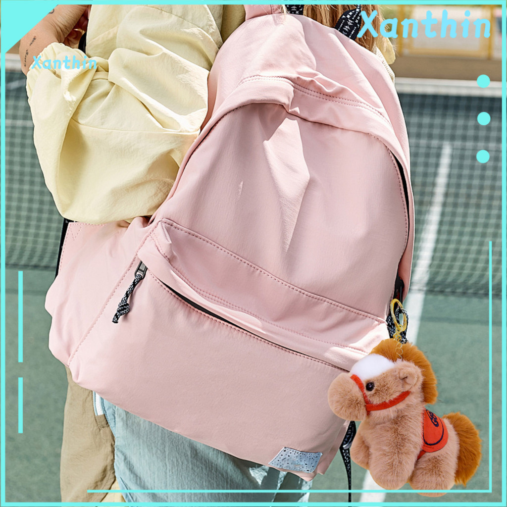 Horse Plush Toy Pony Stuffed Animal Realistic Keychain 2026 Year of the Soft Cute Doll Keyring Birthday Gift for Kids So