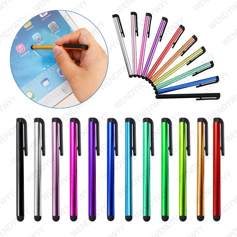 Caneta Stylus Com Tela De Toque Capacitiva Universal 7.0 Multicolorida Para Smartphone Tablet PC