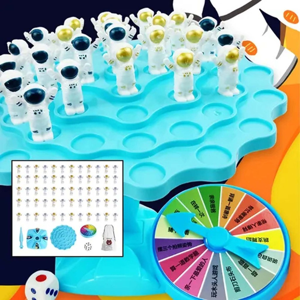 Jogos De Mesa Astronaut Kids Puzzle Stacked Interactive Novo