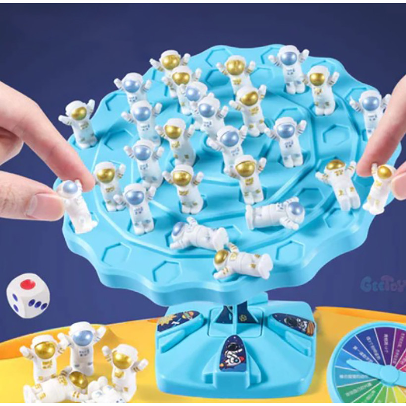 Jogos De Mesa Astronaut Kids Puzzle Stacked Interactive Novo educacional interação pai-filho