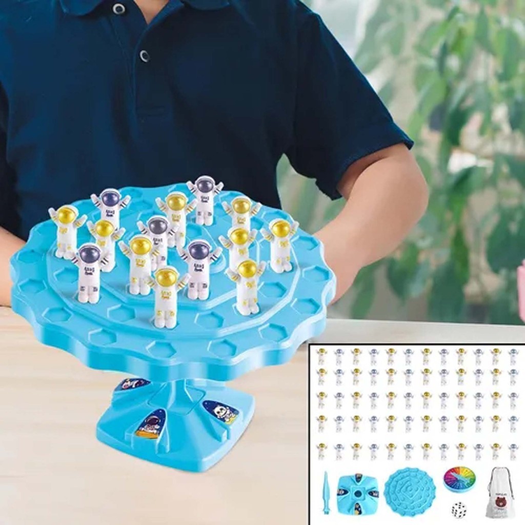 Jogos De Mesa Astronaut Kids Puzzle Stacked Interactive Novo