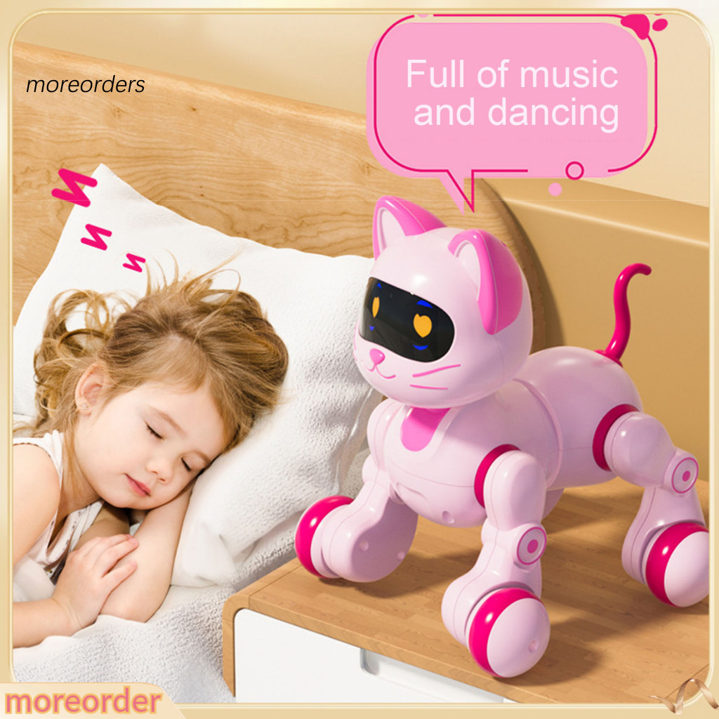 Remote Control Robot Dog Toy for Kids Interactive Robotic Pet with Led Eyes Music Touch Sensor 2.4ghz Rc Electric Puppy