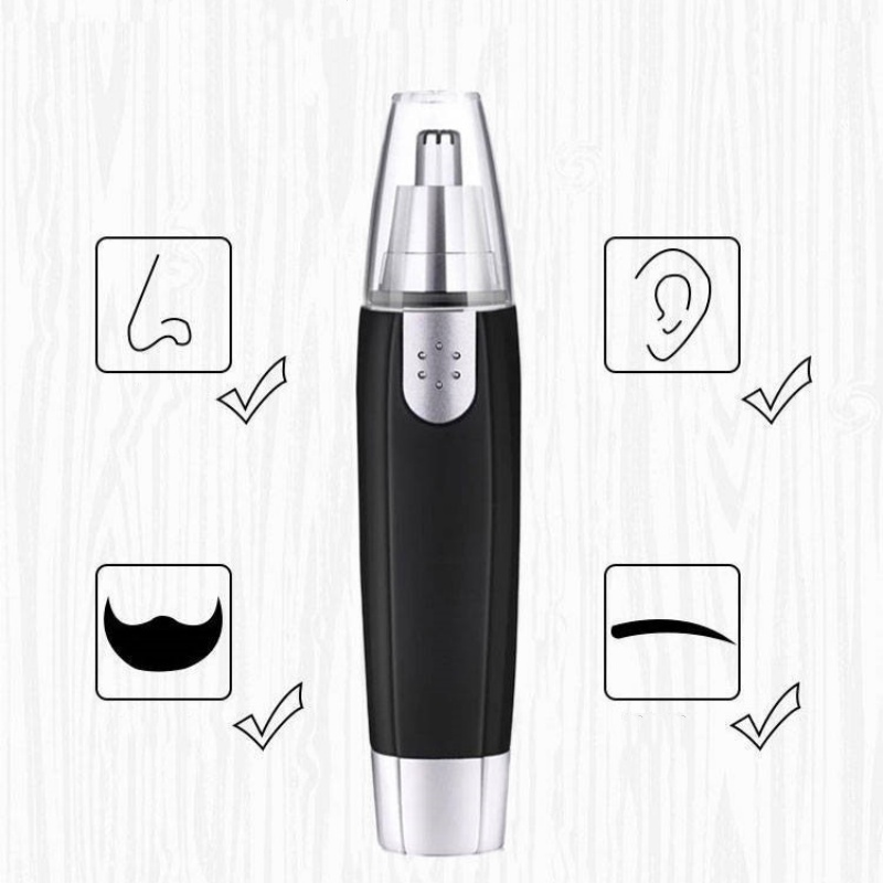 Máquina de Cortar Pelos Cortador  Nariz e Ouvido Nose Ear Hair Trimmer Aparador Removedor de Pelos