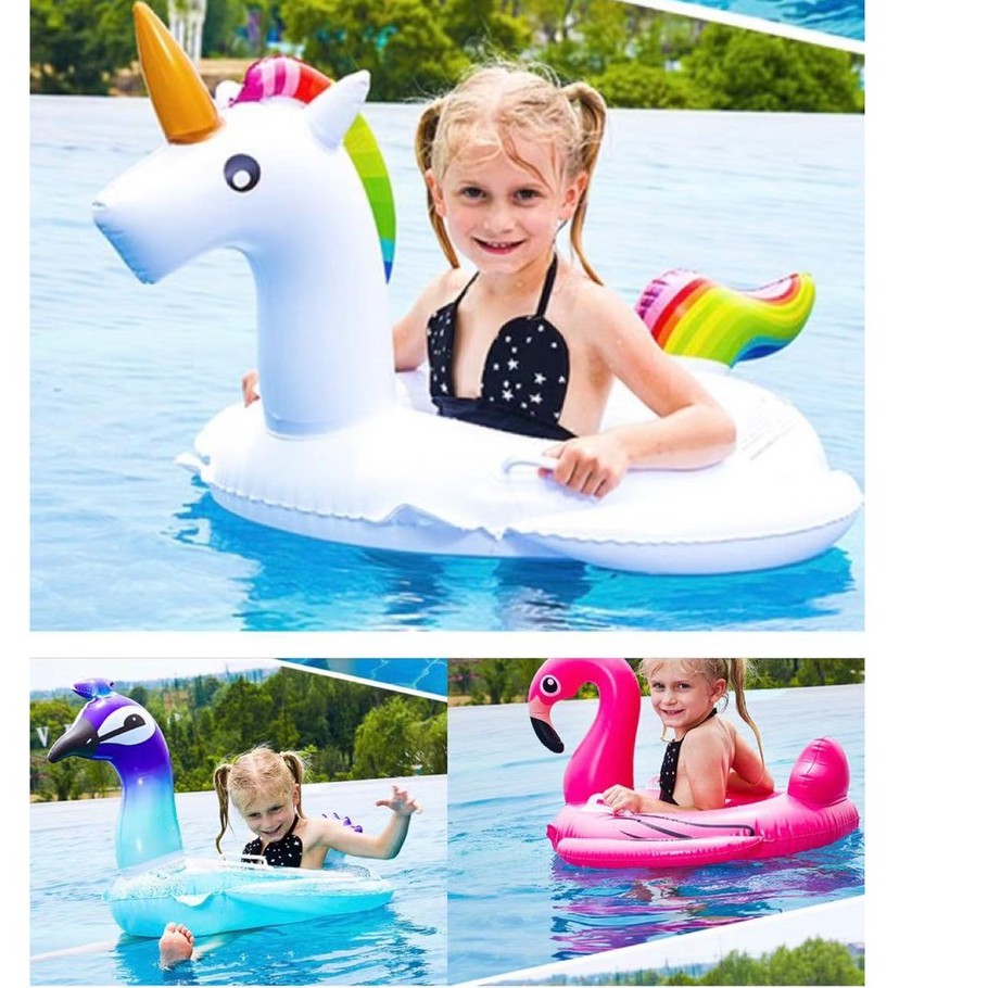 Boia Bote Infantil Inflável para Piscina e Praia Pezinho