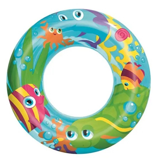 Boia Redonda Inflável Infantil Criança Praia Piscina 56cm