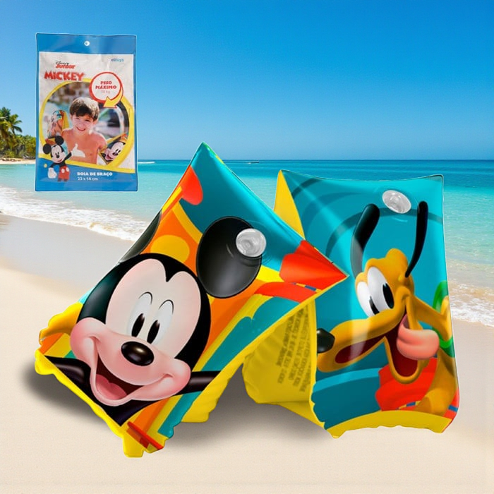 Boia de Braço Infantil Piscina Praia 18kg a 20kg Estampada