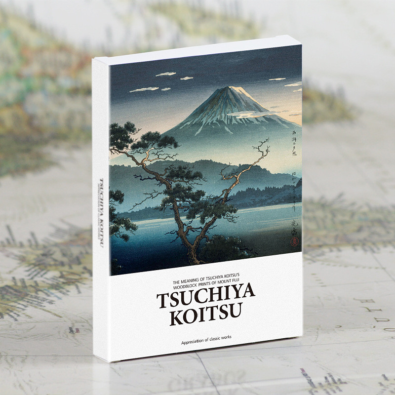Japão Kyoto Paisagem Estilo Japonês Estilo Japonês Ukiyo-e Ilustração Cartão Postal Tsuya Photoelegante Cartão de Impres