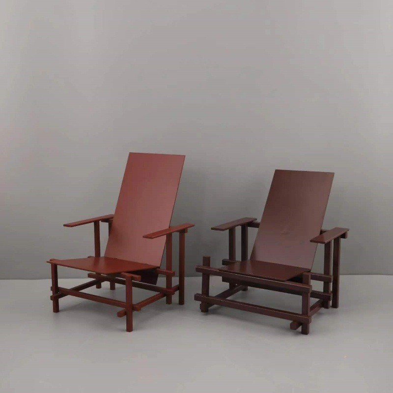 OCIR Simple, modern, and creative small chair ornaments for model homes, home entrances, and studies; light luxury metal