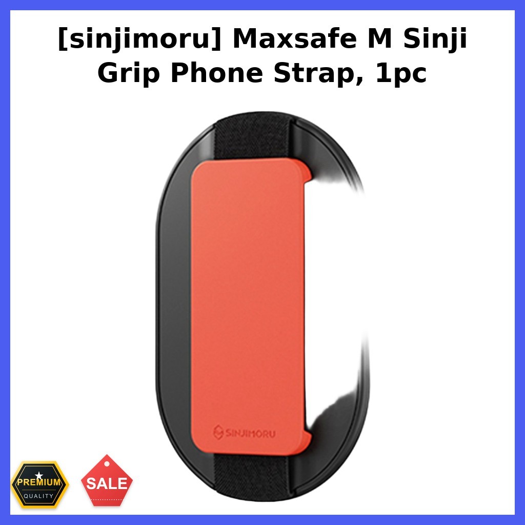 ACC [sinjimoru] Alça De Telefone Maxsafe M Sinji Grip , 1 Unidade/Pulseira Coreana/Aderência Segura/100 % Genuína Por jb