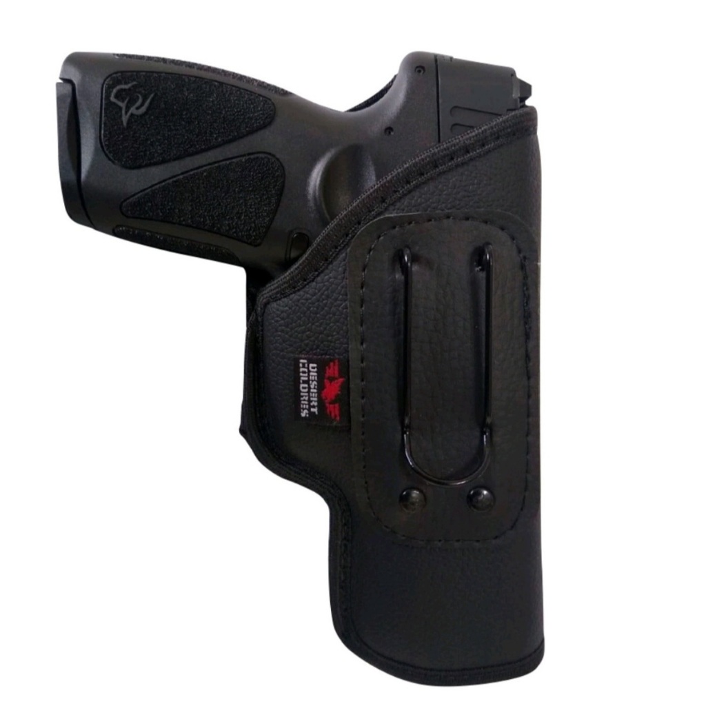 (Holster)Coldre Velado ( Sem Aba) Interno Dissimulado Paisana Para Pist. G3 T.O.R.O Full  em Neoprene e Couro P.U