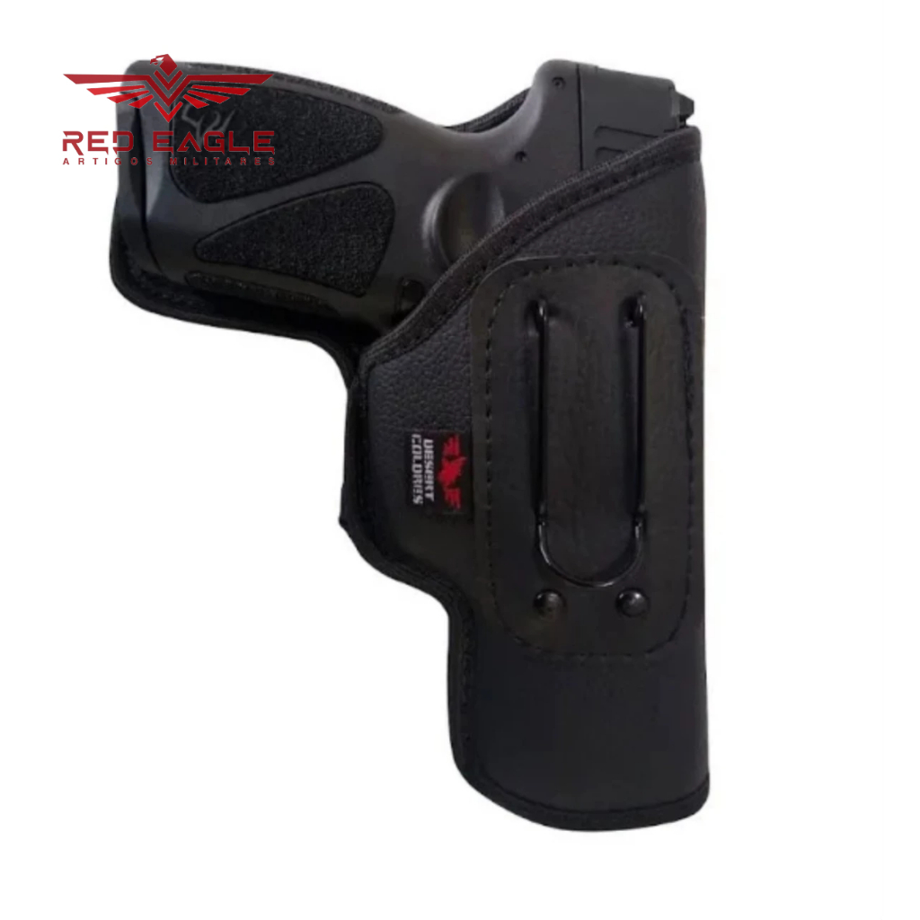 Desert Coldres (Holster)Coldre Velado de Uso Interno Para Pist. G3 T.O.R.O Full Dissimulado Em Neoprene E Couro P.U