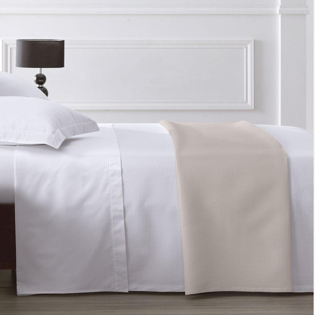 Colcha Piquê Solteiro Altenburg Hotel Branco
