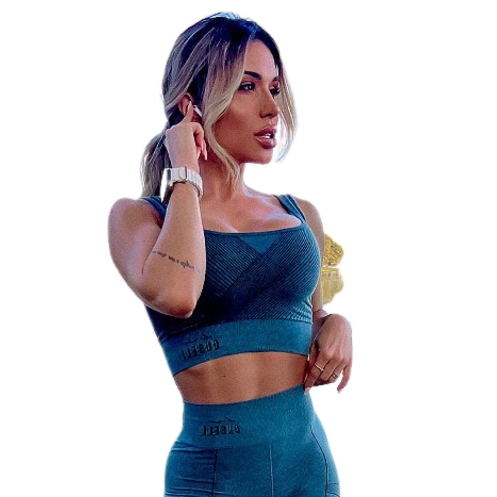 Top Cropped Seamless Duplo