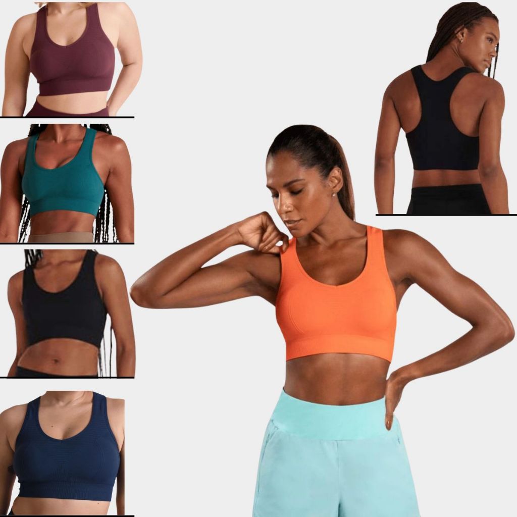 Top Lupo Sports Seamless Basic Com Bojo Removivel Original Ultraconforto