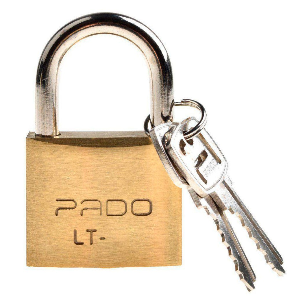 Cadeado De Latão 30mm Segredos Iguais 2 Chaves Pado