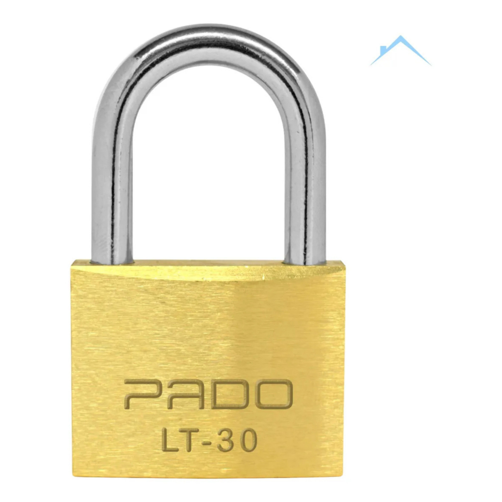 Cadeado Pado LT-30MM Segredos Diferentes Com 2 Chaves Proteção Segurança Armário Portão Latão Resistente