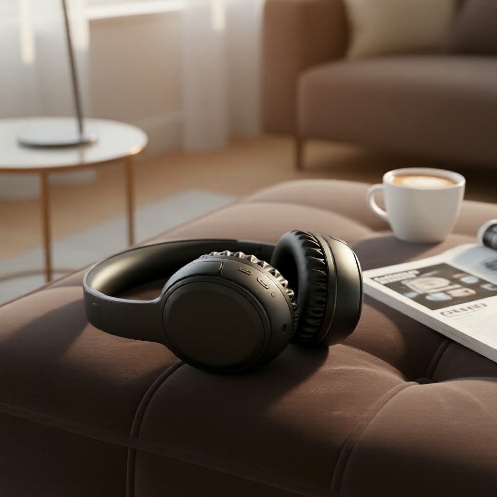 Fones de Ouvido para Jogos Lenovo EB320 360°, Bluetooth 5.4, Latência de 45ms, Drivers de 40mm, Cancelamento Ativo de