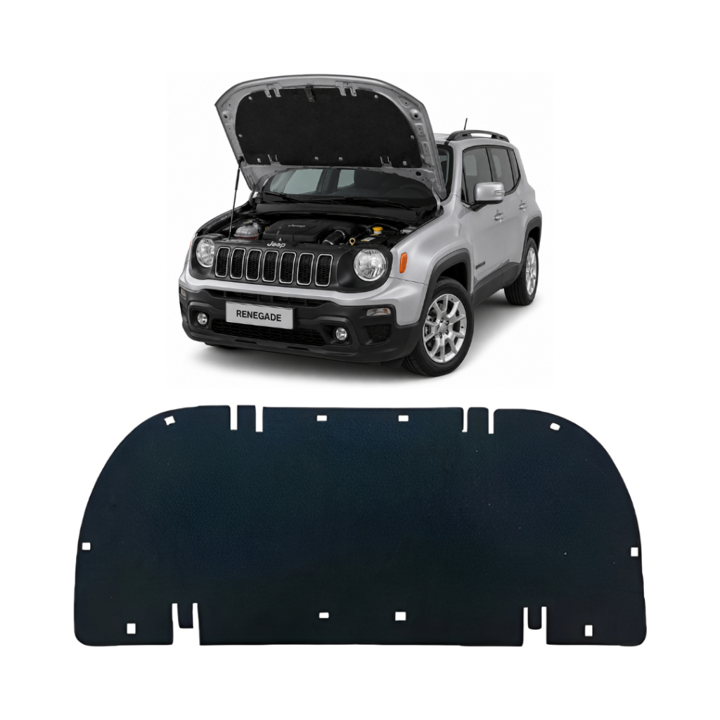 Manta Forro Capô Jeep Renegade 2015 2016 2017 2018 2019 2020 2021 2022 Autoadesiva Grud Capu Capuz