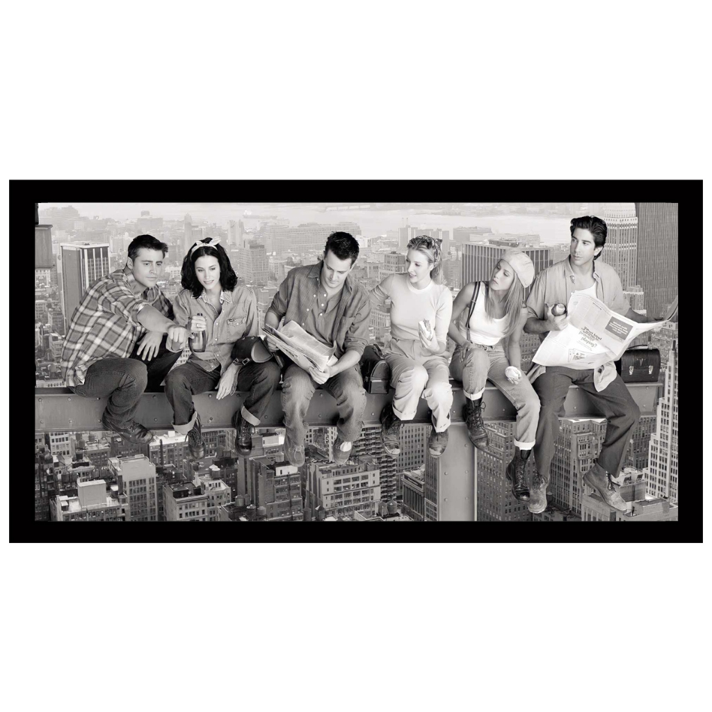 Quadro Decorativo Poster Friends Série De Tv Sitcom 33x60cm