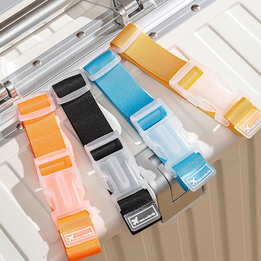 TIK Alças De Bagagem Coloridas Para Malas , Cintos Ajustáveis Transportar Bolsas , Fivela De Bloqueio , Acessório De Via