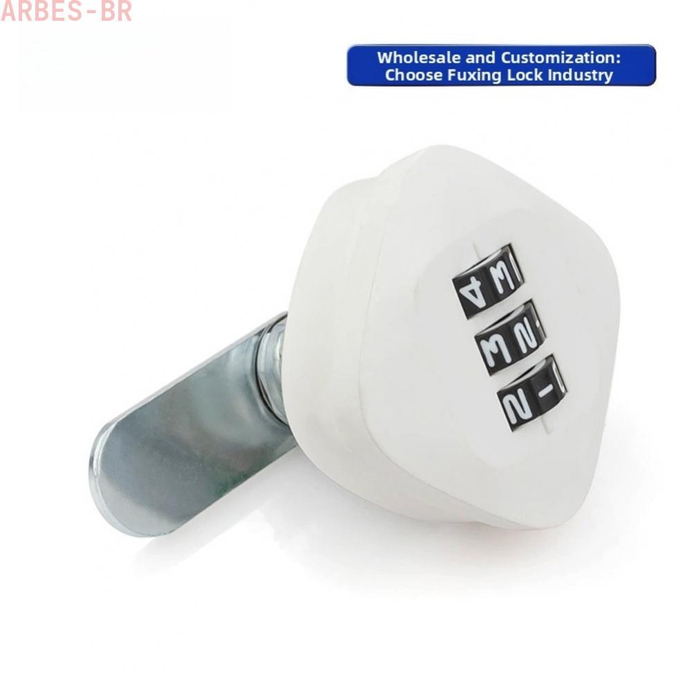 [Clearance]3 Digit Combination Lock Wooden Steel Cabinet Drawer Mechanical Code Latch Lock[ARBES]